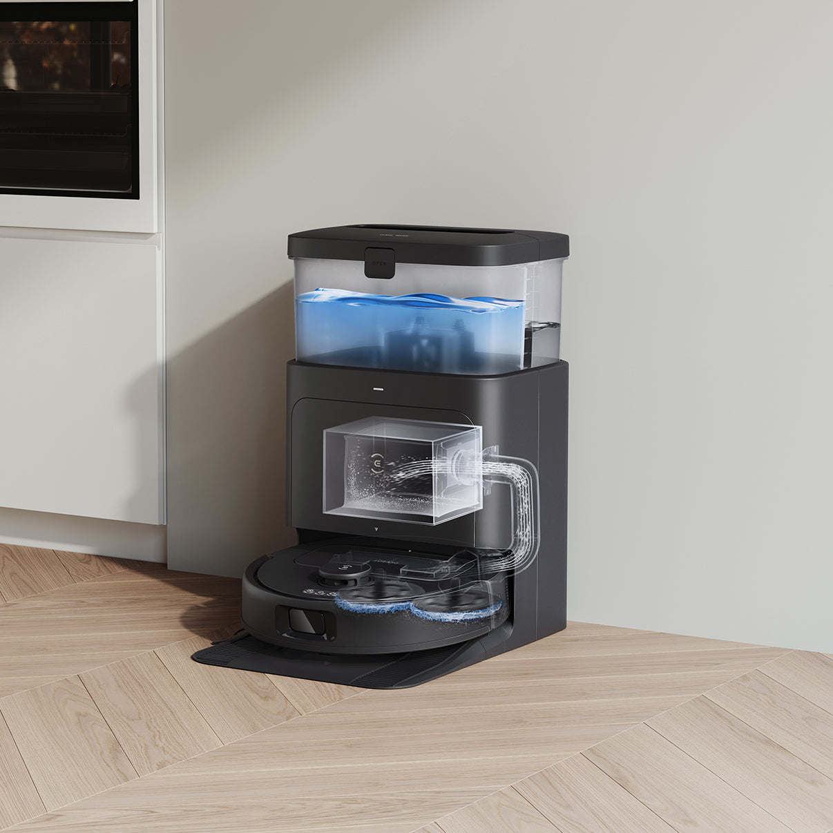 Ecovacs DEEBOT N30 PRO OMNI Black（Negro）