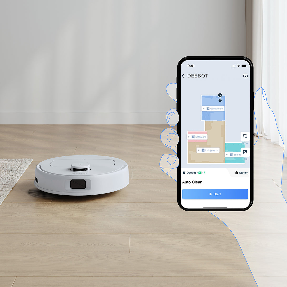Ecovacs DEEBOT N20e PLUS White(Blanco)